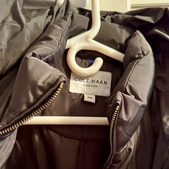 Cole Haan hooded down coat - Picture 2 of 6